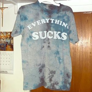 Funny “everything sucks” tee